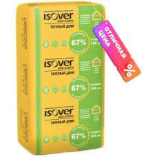 Утеплитель Теплый дом 50*170*610 ( 9,9м.кв.)  Изовер Ветонит Утеплитель Теплый дом 50*170*610 ( 9,9м.кв.)  Изовер Ветонит