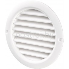 Решетка вентиляционная круглая с фланцем d100мм/10PK