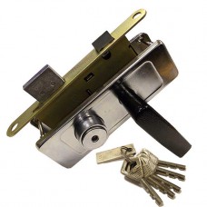 Замок врезной ЗВ4Д-1 хром