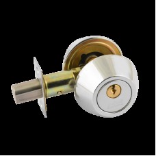 Замок врезной D2 хром ключ/ключ