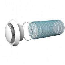 Анемостат приточно-вытяжной с фл 150мм металлический ЭРА