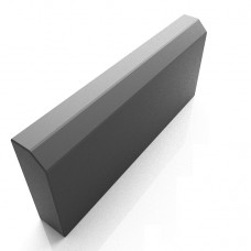 Бордюр садовый 50см*20,5см*4см серый 