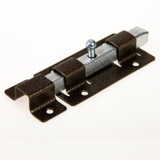 Задвижка дверная ЗД-06 полимер медь Задвижка дверная ЗД-06 полимер медь