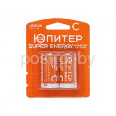 Батарейка C LR14 1,5V alkaline 2шт. ЮПИТЕР Батарейка C LR14 1,5V alkaline 2шт. ЮПИТЕР