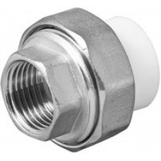 PPRC Разъемная муфта с внутренней резьбой 25х3/4 мм  PPRC Разъемная муфта с внутренней резьбой 25х3/4 мм