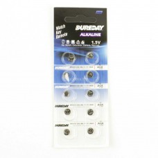 Элемент питания  щелочной (алкалиновый) LR66 AG4 (1,5 В) упаковка 10шт.