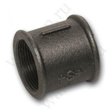 Муфта черна чугунная ДУ-15 Муфта черна чугунная ДУ-15