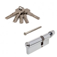 Цилиндр механический ZM-90(35С/55)-C-CR хром ключ/верт