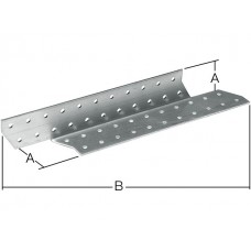 Держатель балки левый 150*34*2.0 цинк                                Держатель балки левый 150*34*2.0 цинк