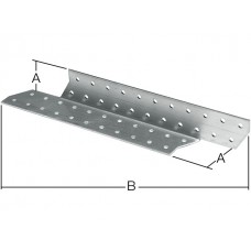 Держатель балки правый 150*34*2.0 цинк                             