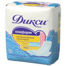 Прокладки гигиенические Комфорт Дикси 10шт Прокладки гигиенические Комфорт Дикси 10шт