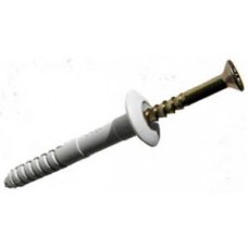 Дюбель 6х60 гриб с гвоздевым шурупом (пакет/10шт) Дюбель 6х60 гриб с гвоздевым шурупом (пакет/10шт)