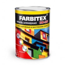 Эмаль алкидная ПФ-115 белый (0.8кг) FARBITEX Эмаль алкидная ПФ-115 белый (0.8кг) FARBITEX