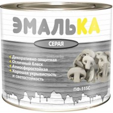 Эмаль ПФ-115 С Эмалька серая 2л(1.9кг) Эмаль ПФ-115 С Эмалька серая 2л(1.9кг)