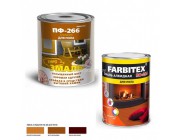 Эмаль алкидная ПФ-266 желто-коричневый (0.8 кг) FARBITEX