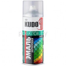 Эмаль универсальная акриловая satin черная 520мл RAL9005 