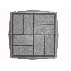 Форма для плитки Квадрат 8 кирпичей 72/7