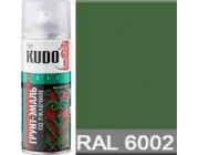 Грунт-эмаль по ржавчине зеленая RAL6002 520мл KU-316002