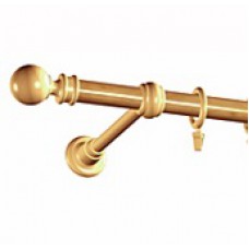 Карниз одинарный  2.0м орех, арт 15                             