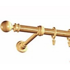 Карниз одинарный 3.0м белый, арт 15                           