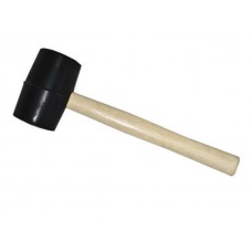 Киянка резиновая d67мм, 900г, деревянная рукоятка KERN