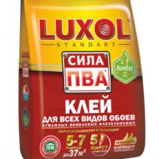 Клей обойный Luxol сила пва 200г                                  Клей обойный Luxol сила пва 200г