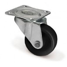 Колесо D-38 прорезиненное на подшипнике