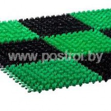Коврик придверный 42*56 Травка черно - зеленая 609 Коврик придверный 42*56 Травка черно - зеленая 609