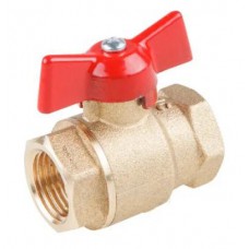 Кран шар. DN20 PN1.6 вода ручка бабочка Кран шар. DN20 PN1.6 вода ручка бабочка