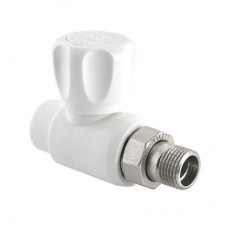 PPRC Клапан радиаторный прямой (шаровый)  20х1/2 PPRC Клапан радиаторный прямой (шаровый)  20х1/2