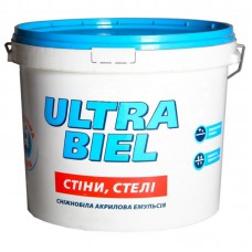 Краска белая Sniezka Ultra Biel 3л Краска белая Sniezka Ultra Biel 3л