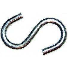 Крючок S-образный М4, цинк (уп100шт)                           Крючок S-образный М4, цинк (уп100шт)