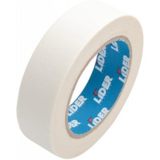 Лента бумажная 25мм*50м белая LIDER         