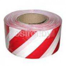 Лента сигнальная бело-красная 50мм*150м                               