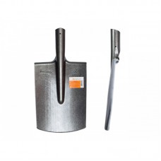 Лопата штыковая прямоугольная из рельсовой стали  Лопата штыковая прямоугольная из рельсовой стали