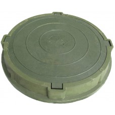 Люк полимерный зеленый  756*70 (до 3т.)