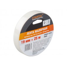 Лента малярная 19ммх25м белая STARTUL PROFI Лента малярная 19ммх25м белая STARTUL PROFI