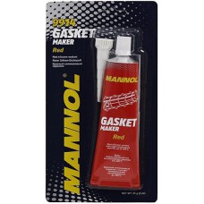 Высокотемпературный силиконовый герметик Mannol Silikone-Gasket schwarz red (красный), 0,085л Высокотемпературный силиконовый герметик Mannol Silikone-Gasket schwarz red (красный), 0,085л