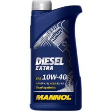 Масло моторное 10W40 1 литр Mannol Diesel Extra  Масло моторное 10W40 1 литр Mannol Diesel Extra