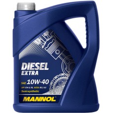 Масло моторное 10W40 5 литров Mannol Diesel Extra  Масло моторное 10W40 5 литров Mannol Diesel Extra