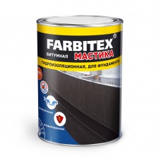 Мастика гидроизоляционная 4кг FARBITEX  Мастика гидроизоляционная 4кг FARBITEX