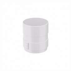 Муфта 100мм ПВХ белая