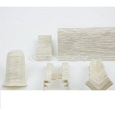 Плинтус с кабель -каналом №108 Липа амурская RICO Leo Плинтус с кабель -каналом №108 Липа амурская RICO Leo