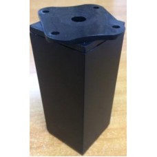 Опора A223 40*40 Н-100 черная квадрат