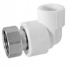 PPRC Отвод с накидной гайкой 20*3/4мм                                   PPRC Отвод с накидной гайкой 20*3/4мм