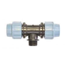 Тройник 32х3 (ПНД,STR)  Тройник 32х3 (ПНД,STR)