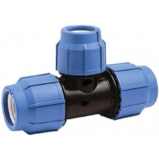 Тройник 32 х25 х32 (ПНД,STR)   Тройник 32 х25 х32 (ПНД,STR)