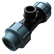 Тройник 32х3/4Н (ПНД,STR)  Тройник 32х3/4Н (ПНД,STR)