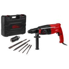 Перфоратор WORTEX RH 2829 в чемодане + (2 зубила, 3 сверла)  Перфоратор WORTEX RH 2829 в чемодане + (2 зубила, 3 сверла)