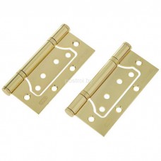 Петля накладная универсальная 800-4 FHP-ЕСО латунь без колпочка 100*75*2,5     Петля накладная универсальная 800-4 FHP-ЕСО латунь без колпочка 100*75*2,5